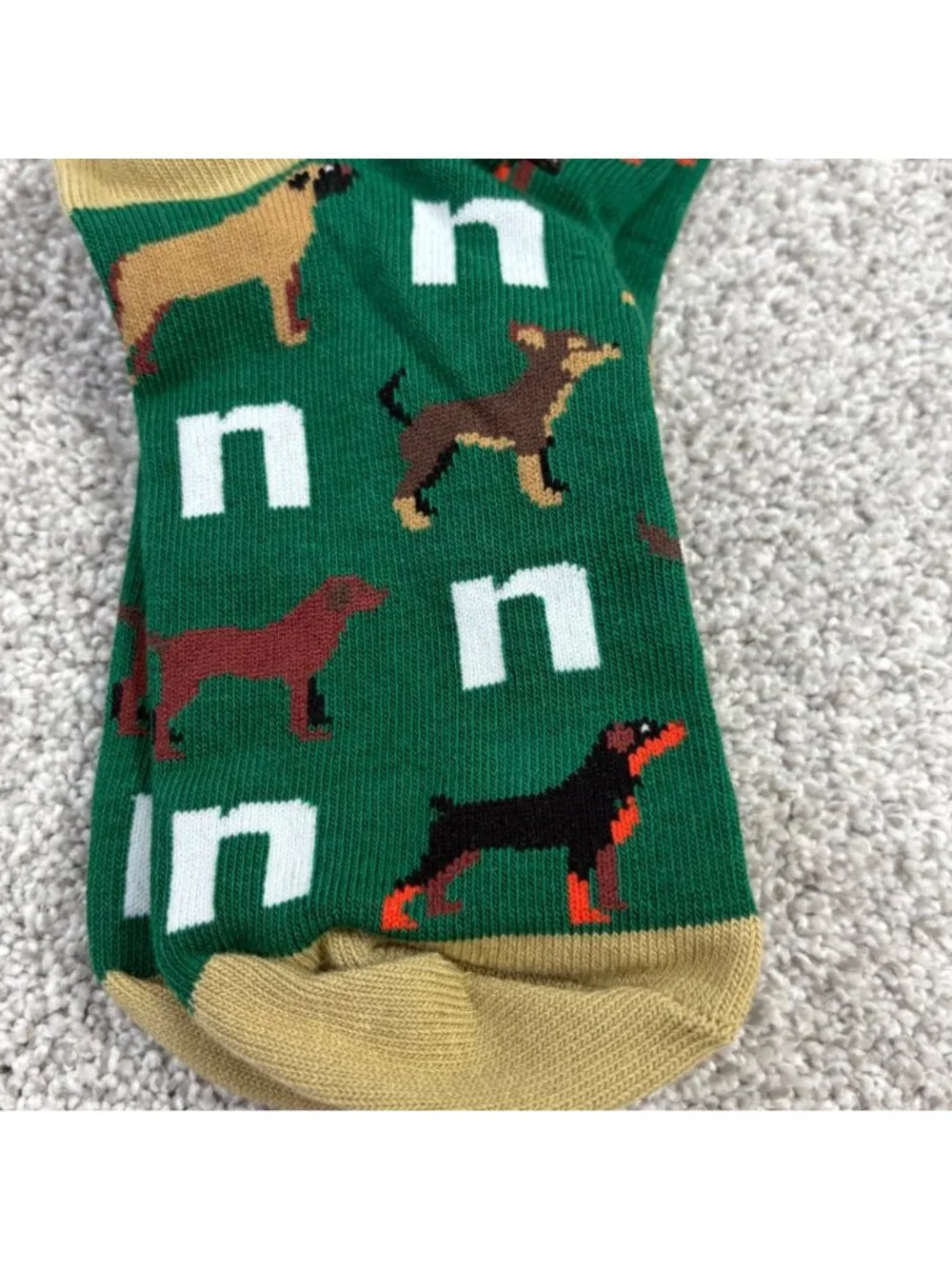Nutramax Laboratories Socks Womens 7-10 New Dog Pattern Boxer Rottweiler